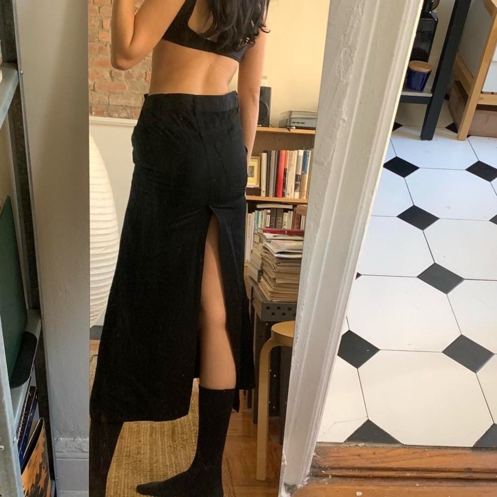 Junya Watanabe CDG Deconstructed Wool Skirt - Picture 4 of 8
